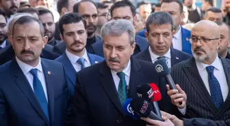 BBP Genel Başkanı Mustafa Destici, Gölbaşı'nda Esnaf ve Vatandaşlarla Buluştu