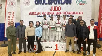 Diyarbakır Büyükşehir Belediyesi Judo Takımı Batman'da başarı elde etti