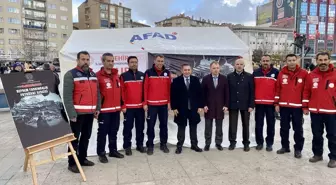 Kırşehir AKUB Ekiplerinin Deprem Sergisi Açıldı
