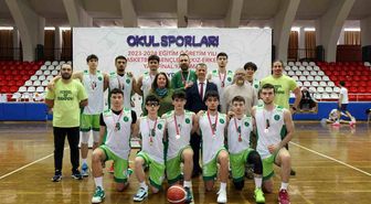 Aydın'da Okul Sporları Basketbol Yarı Final Müsabakaları Tamamlandı