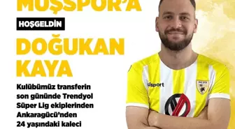 Muşspor, MKE Ankaragücü'nün genç kalecisi Doğukan Kaya ile anlaştı