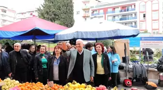 Efeler Belediye Başkanı Mehmet Fatih Atay, Cumartesi Pazarı'nda Vatandaşlarla Buluştu