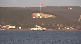 Bozcaada ve Gökçeada'ya bazı feribot seferlerine fırtına engeli
