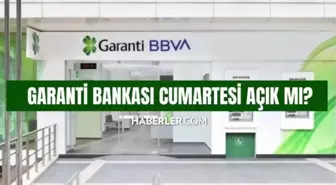 Garanti Bankası cumartesi açık mı, hangi şubeler açık?