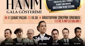 İzmit Belediyesi, Leyla Hanım filminin galası için ekstra salon açıyor