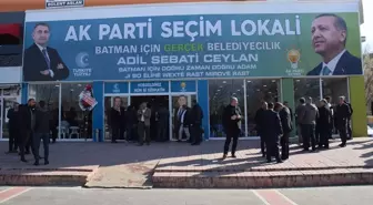 Batman'da AK Parti seçim lokalinin açılışı yapıldı