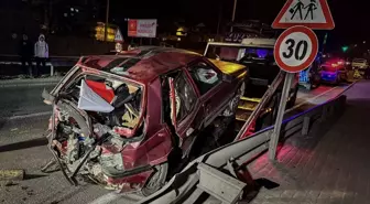 Bursa'da Tekerlek Değiştirmek İçin Araçtan İnenlere Çarpan Sürücü Tutuklandı