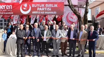 BBP Söğütlü İlçe Başkanlığı binası hizmete açıldı