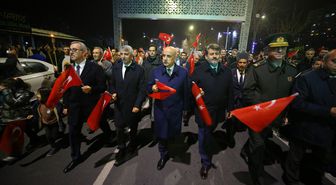 Kahramanmaraş'ın düşman işgalinden kurtuluşu Fener Alayı ile kutlandı