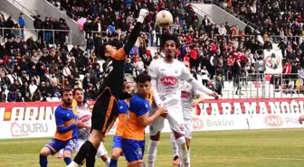 Karaman FK İskenderunspor ile 2-2 berabere kaldı