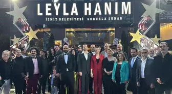 Türkiye'nin ilk kadın belediye başkanı Leyla Atakan'ın hayatını konu alan 'Leyla Hanım' filmi galası yapıldı