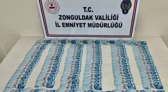Zonguldak'ta sahte para ele geçiren şüpheli tutuklandı