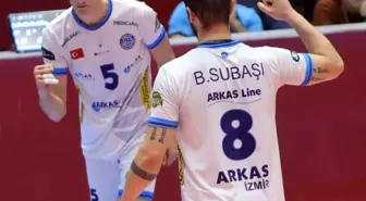 Kupa Voley çeyrek finalinde Arkas Spor, Galatasaray'ı konuk edecek