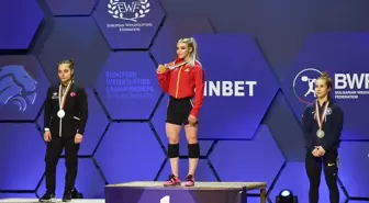 Duygu Alıcı, Avrupa Halter Şampiyonası'nda gümüş madalya kazandı