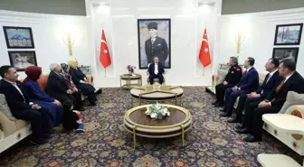 Cumhurbaşkanı Erdoğan, Türkiye'nin ilk astronotunu kabul etti