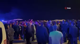 Düzce'de 5 kişinin yaralandığı kaza sonrası mahalleli sokağa döküldü