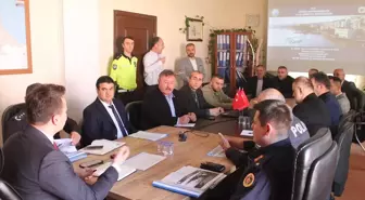 Sinop Gerze'de yerel seçim öncesi güvenlik toplantısı düzenlendi