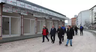 Havza'da sel ve taşkın riskine karşı Hacı Osman Deresi'nin ıslah edilmesi çalışmaları kapsamında iş merkezi yapımı için yer teslimi yapıldı