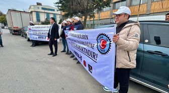 Gebze'de İşçiler İşten Atıldıkları İçin Eylem Yaptı