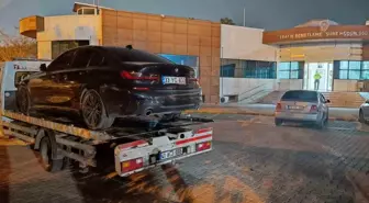 Mersin'de Drift Yapan Şahsa Yüksek Cezai İşlem