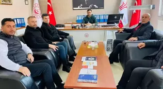 AK Parti Çaldıran Belediye Başkan Adayı Ferman Yıldırım, Kaymakamı Ziyaret Etti