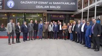 BESOB Başkanı ve üyeleri GESOB'u ziyaret etti