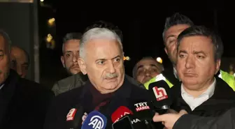 Binali Yıldırım: Toprak kaymasıyla ilgili geniş bir alan etkilendi