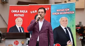 Cumhur İttifakı'nın Mersin Büyükşehir Belediye Başkan adayı Serdar Soydan, Bozyazı ve Gülnar ilçelerini ziyaret etti