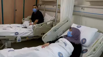 Kahramanmaraş'ta depremde eşini korurken yaralanan kadın, eşinin böbreğiyle sağlığına kavuştu