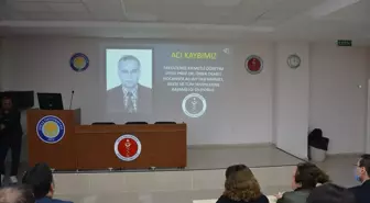 Dicle Üniversitesi Veterinerlik Fakültesi Öğretim Üyesi Prof. Dr. Ömer Demet için anma töreni düzenlendi