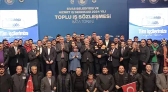 Sivas Belediyesi ile Hizmet-İş Sendikası arasında toplu iş sözleşmesi imzalandı