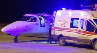 KARS'ta erken doğum sonucu solunum yetmezliği çeken bebek ambulans uçakla Van'a sevk edildi