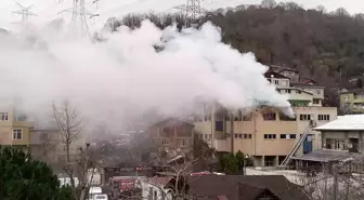 Beykoz'da Kibrit Üretim Atölyesinde Yangın Çıktı