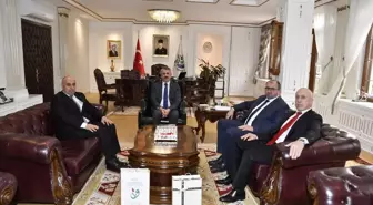 Bulgaristan Müftüleri Edirne Valisi'ni ziyaret etti