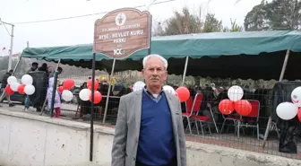 Denizli Honaz'da Ayşe-Mevlüt Kuru Parkı hizmete açıldı