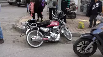 Samsun'da Motosiklet Sürücüsü İki Kaza Geçirdi, Ölümden Döndü