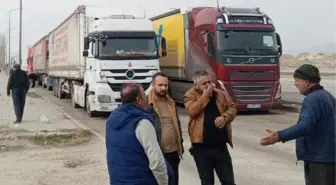 Gürbulak Sınır Kapısı'nda TIR Kuyruğu Oluştu