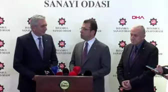 İmamoğlu İstanbul Sanayi Odası'nı ziyaret etti