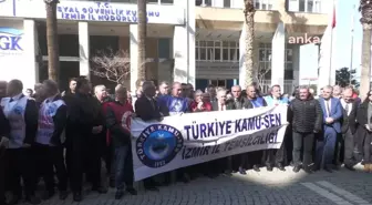 Türkiye Kamu-Sen İzmir Temsilciliği, 3600 ek göstergenin verilmesi talebini dile getirdi