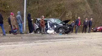 Karabük-Yenice karayolu Şahinkaya mevkiinde trafik kazası: 1 ölü, 4 ağır yaralı