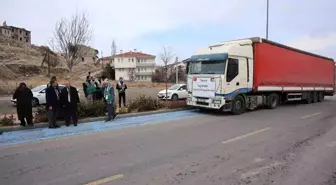 Nevşehir Verenel Derneği, İsrail katliamı altındaki Gazze'ye un yardımı gönderdi