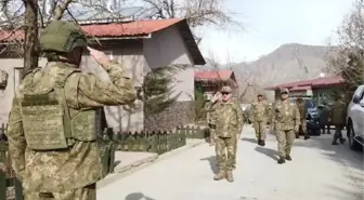 Kara Kuvvetleri Komutanı Hakkari ve Şırnak'ta İncelemelerde Bulundu