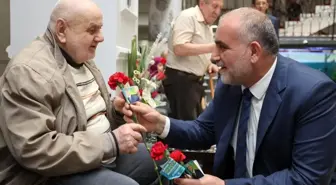 Canik Belediye Başkanı İbrahim Sandıkçı, huzurevi sakinleriyle buluştu