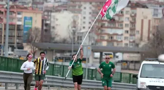 Bursaspor Taraftarları Sevgililer Günü'nde Koştu