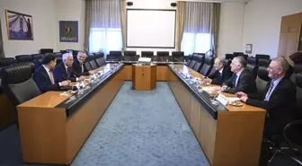 AKPM Raportörü Piero Fassino, İYİ Parti Meclis Grubu'nu ziyaret etti