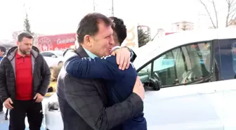 Avrupa Halter Şampiyonası'nda Altın Madalya Kazanan Muammer Şahin Kayseri'de Karşılandı