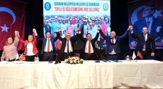 Bodrum Belediyesi ile Belediye-İş Sendikası Arasında Toplu İş Sözleşmesi İmzalandı