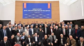 Cumhurbaşkanı Yardımcısı Yılmaz, Arnavutköy'de STK temsilcileriyle bir araya geldi Açıklaması