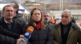 DİSK Heyeti Erzincan'da Maden Ocağına Ziyarette Bulundu