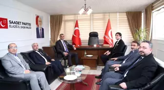 CHP Elazığ Milletvekili Gürsel Erol ve Elazığ Belediye Başkan Adayı Av. Coşkun Duran, diğer siyasi partileri ziyaret etti